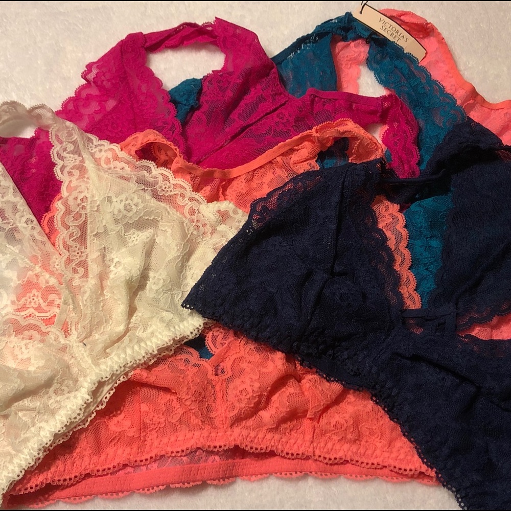 Victoria’s Secret NWT Racer Back Lace Bralette